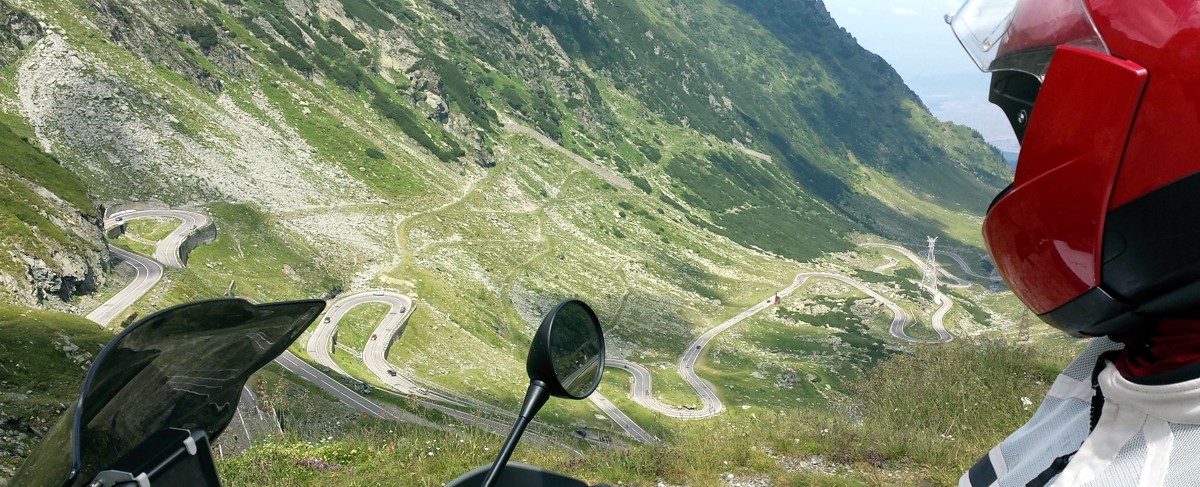 traumhafter Blick unterhalb des Paltinu