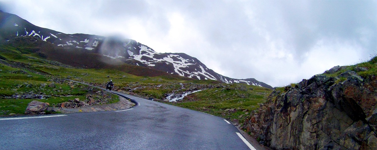 Anfahrt zum Col de la Bonette