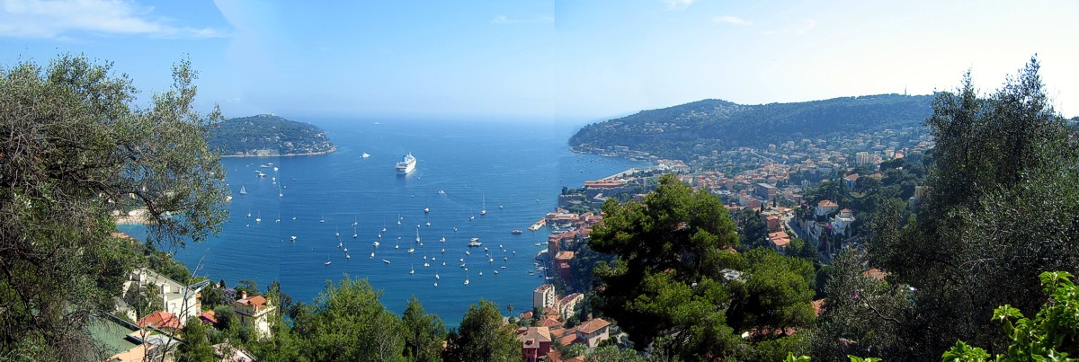 Bucht zwischen Monaco und Nizza