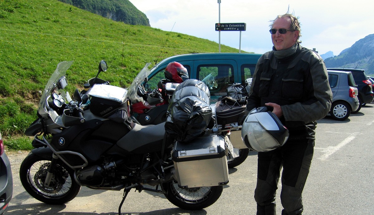 Auf dem Col de la Colombière