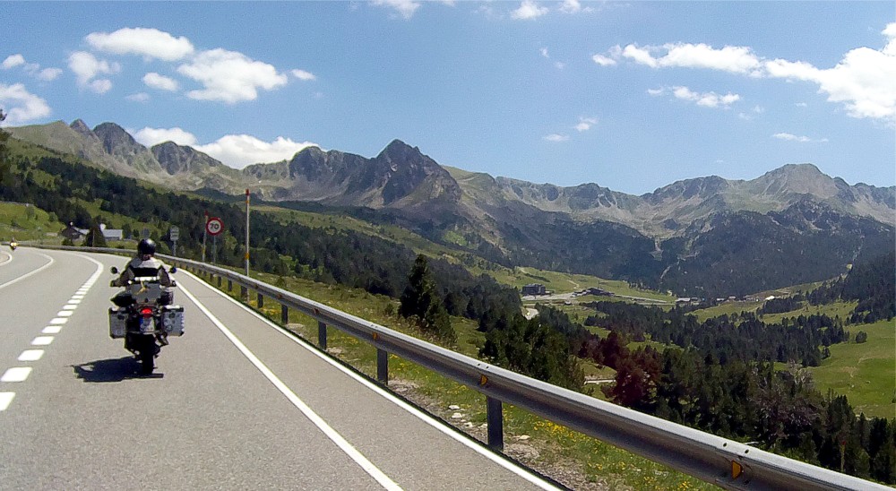 Blick auf Porté-Puymorens