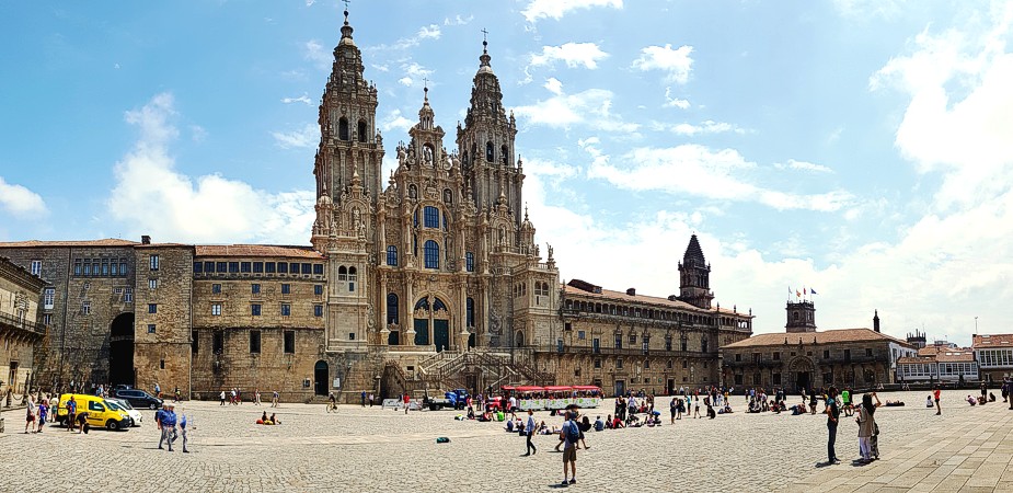 Kathedrale in Santiago de Compostela