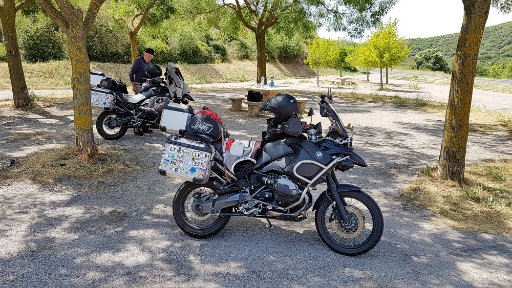 Pause im Naturpark Haut-Languedoc