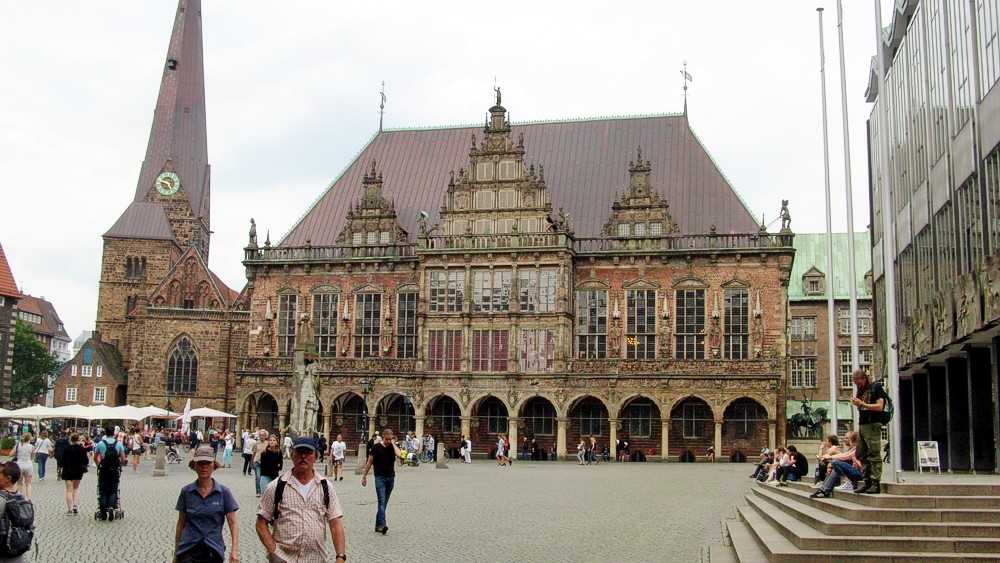 Bremer Rathaus mit Roland