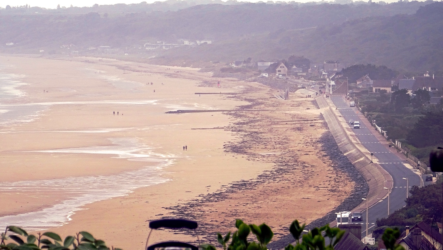 Blick auf Omaha Beach