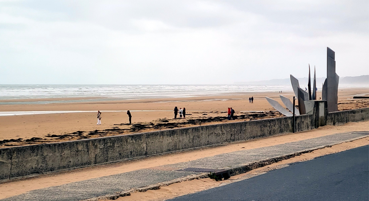 Monument am Omaha Beach