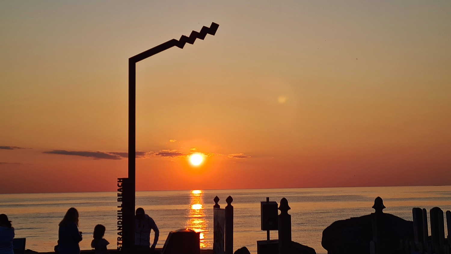 Sonnenuntergang Strandhill