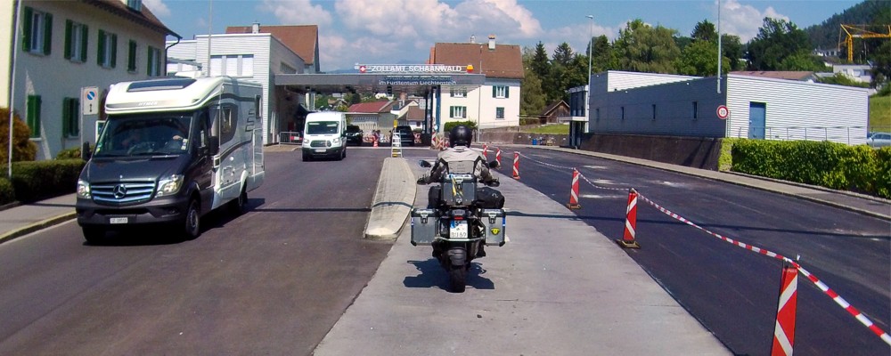 Grenze Liechtenstein