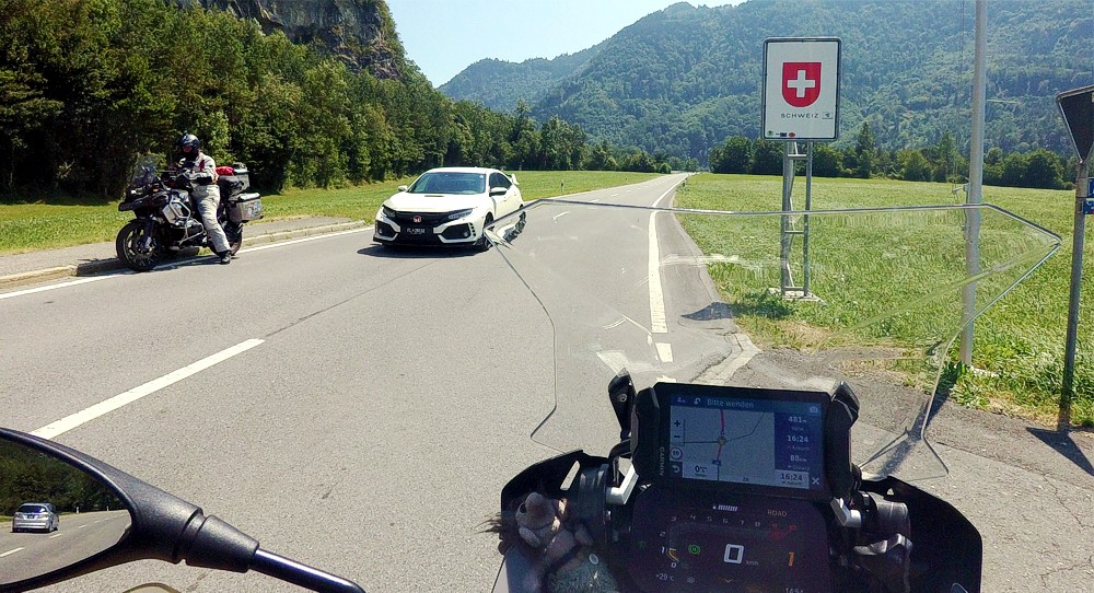 Grenze Liechtenstein