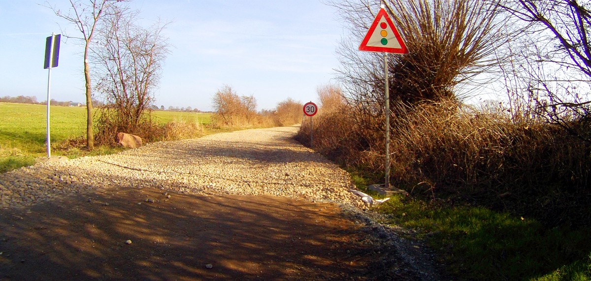 Schotterpiste