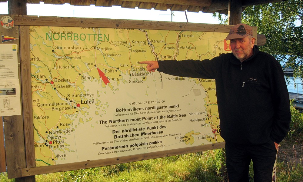 Am nördlichsten Punkt der Ostsee