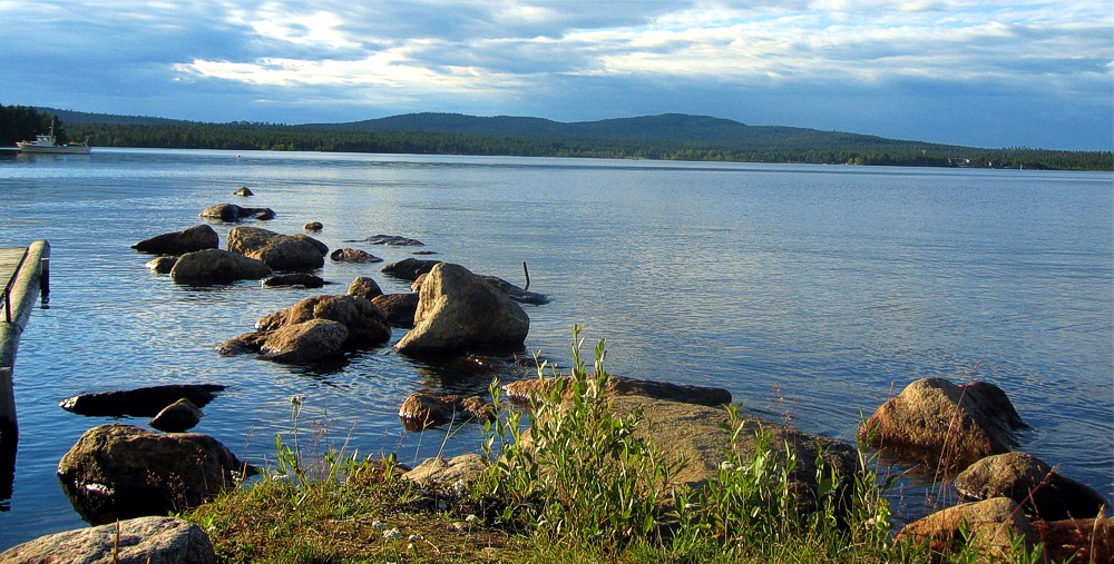 Inari See um 18:00 Uhr