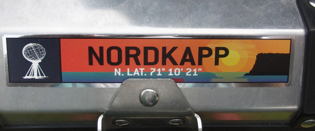 Nordkap Aufkleber