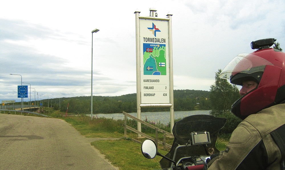 Grenze zu Finnland