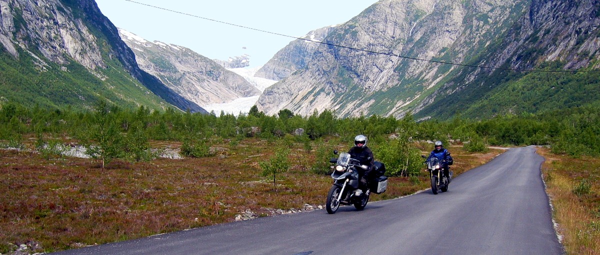 Nigardsbreen aus der Ferne